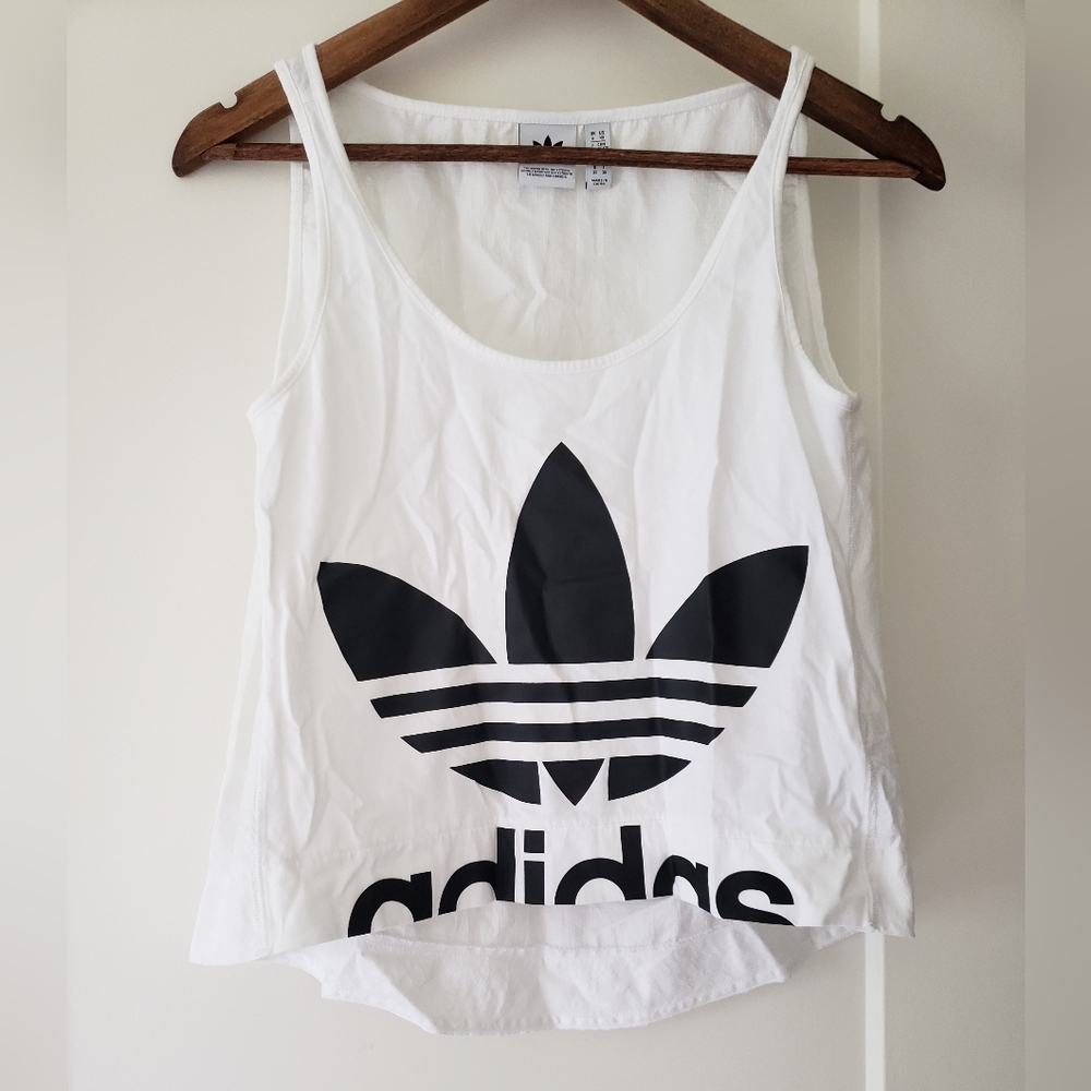 Cropped Adidas tank, S